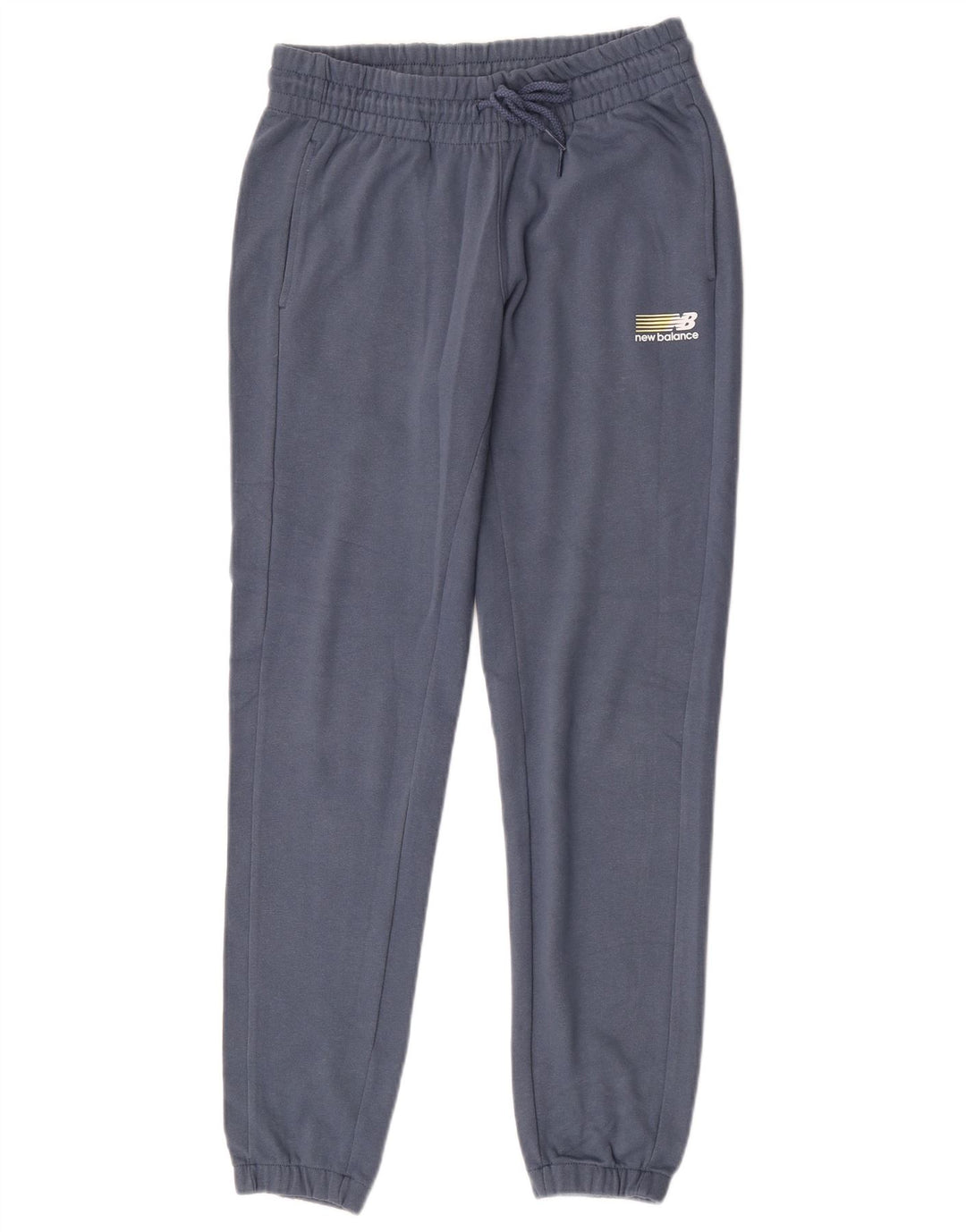 New Balance Mens Calças de treino Joggers Pequeno Azul
