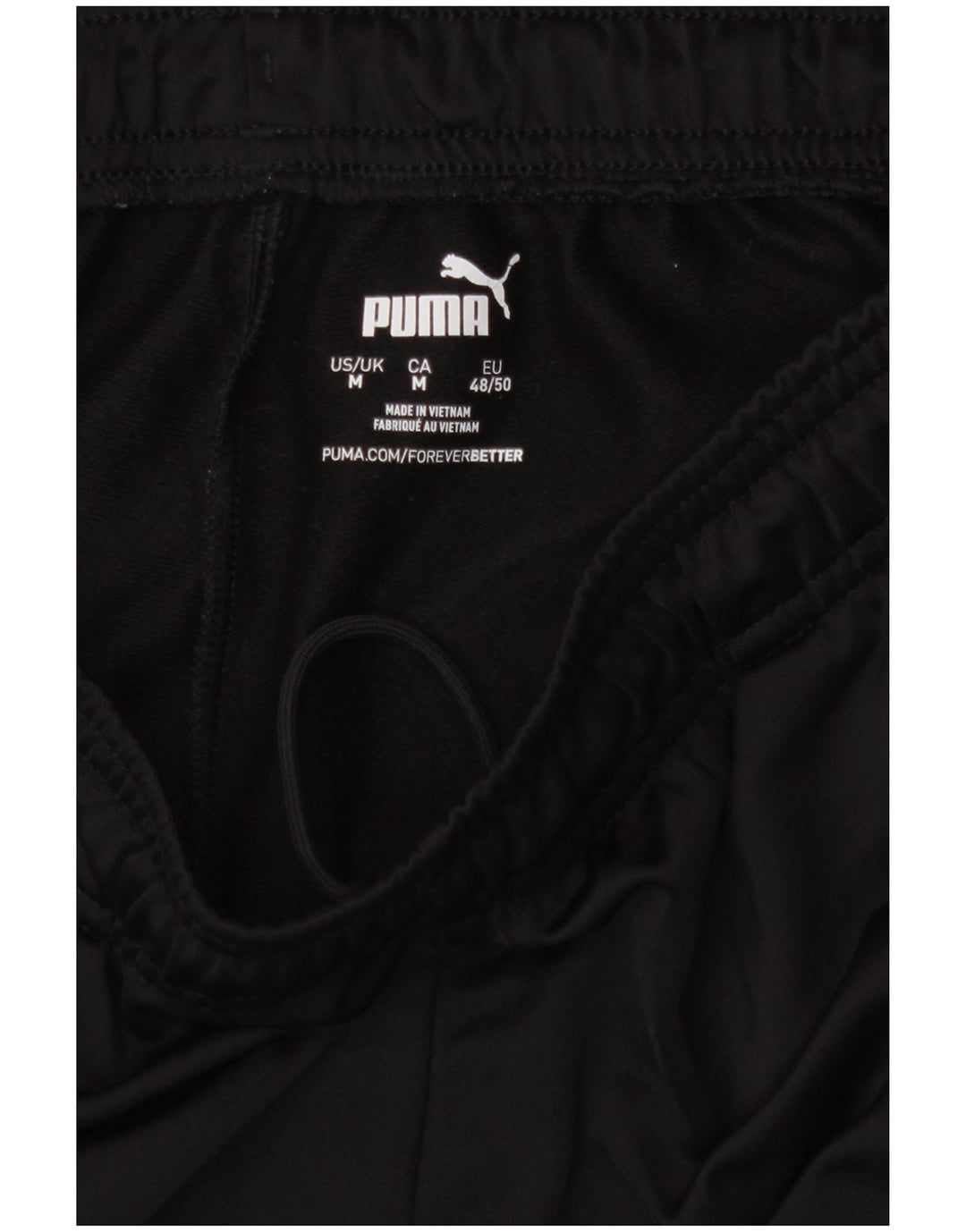 Calça de treino masculina Puma médio preto poliéster
