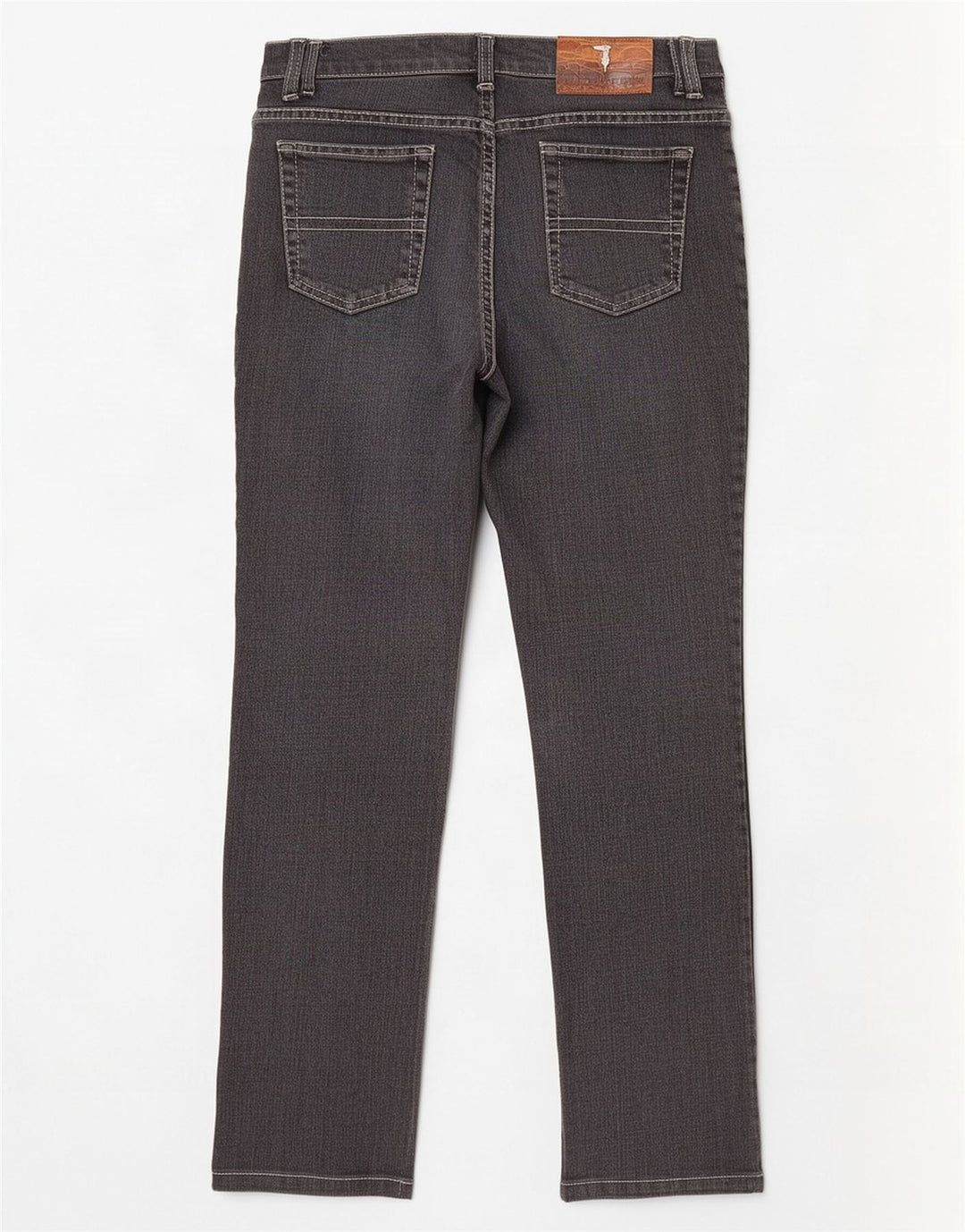 Trussardi Jeans Feminino Reto W26 L28 Cinza Algodão