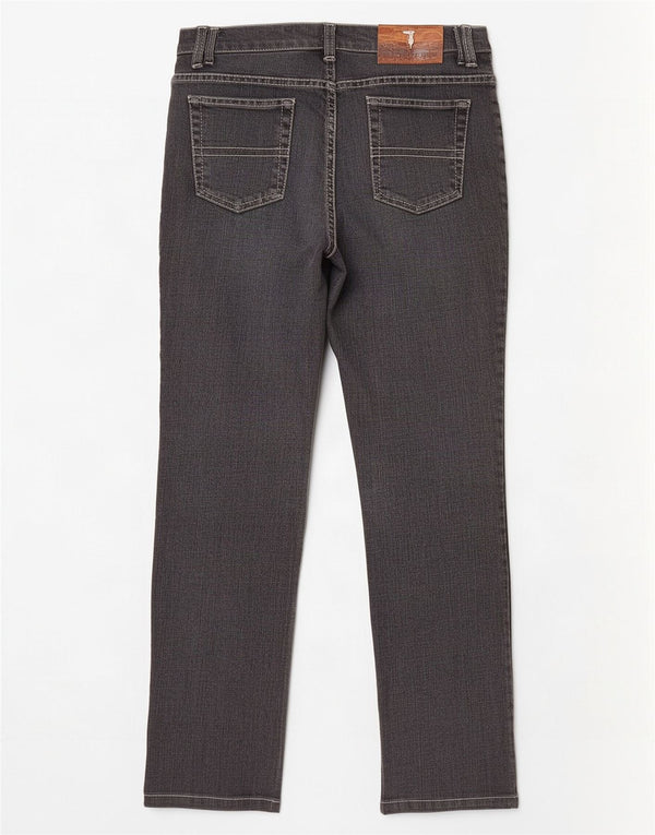 Trussardi Jeans Feminino Reto W26 L28 Cinza Algodão