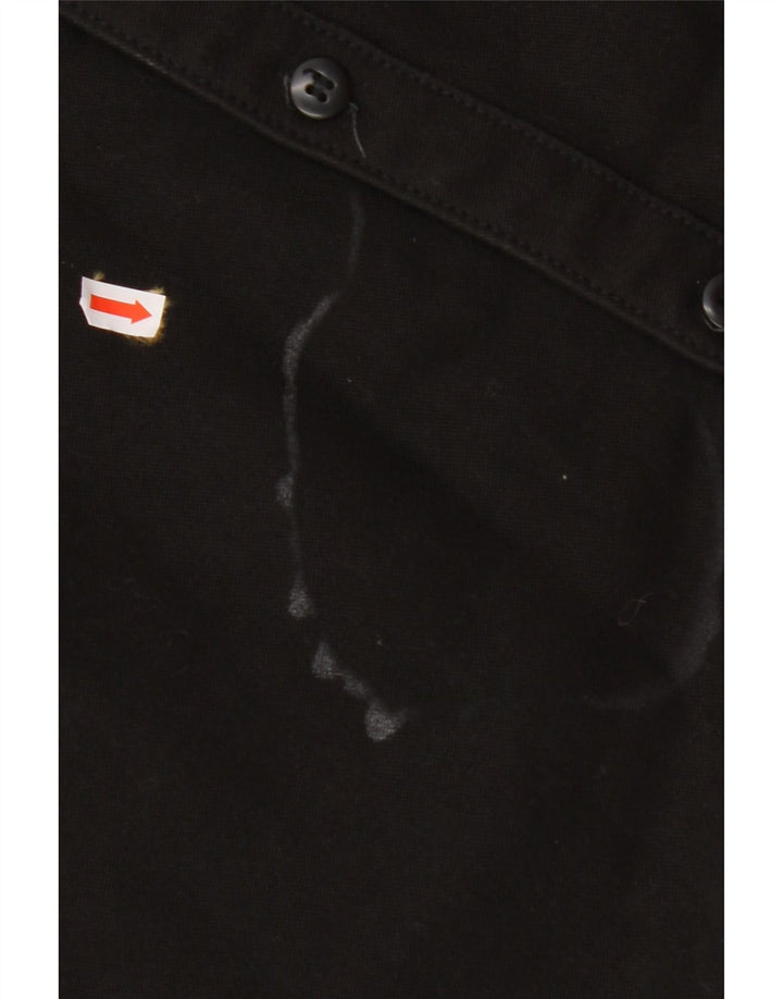 Camisa masculina G-STAR grande algodão preto
