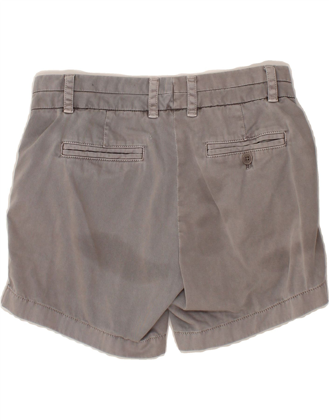 J. CREW Womens Chino Shorts US 2 XS W25  Grey Cotton Vintage J. Crew and Second-Hand J. Crew from Messina Hembry 