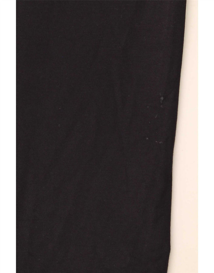 Calça de treino capri feminina Marks & Spencer Reino Unido 8 pequena azul marinho