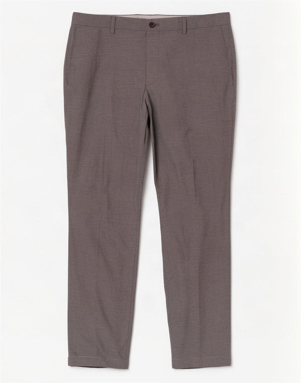 Calça Chino Masculina Hugo Boss W36 L30 Cinza