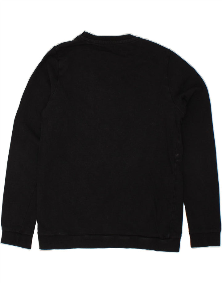 GUESS Girls Graphic Sweatshirt Jumper 13-14 Years Black Cotton Vintage Guess and Second-Hand Guess from Messina Hembry 