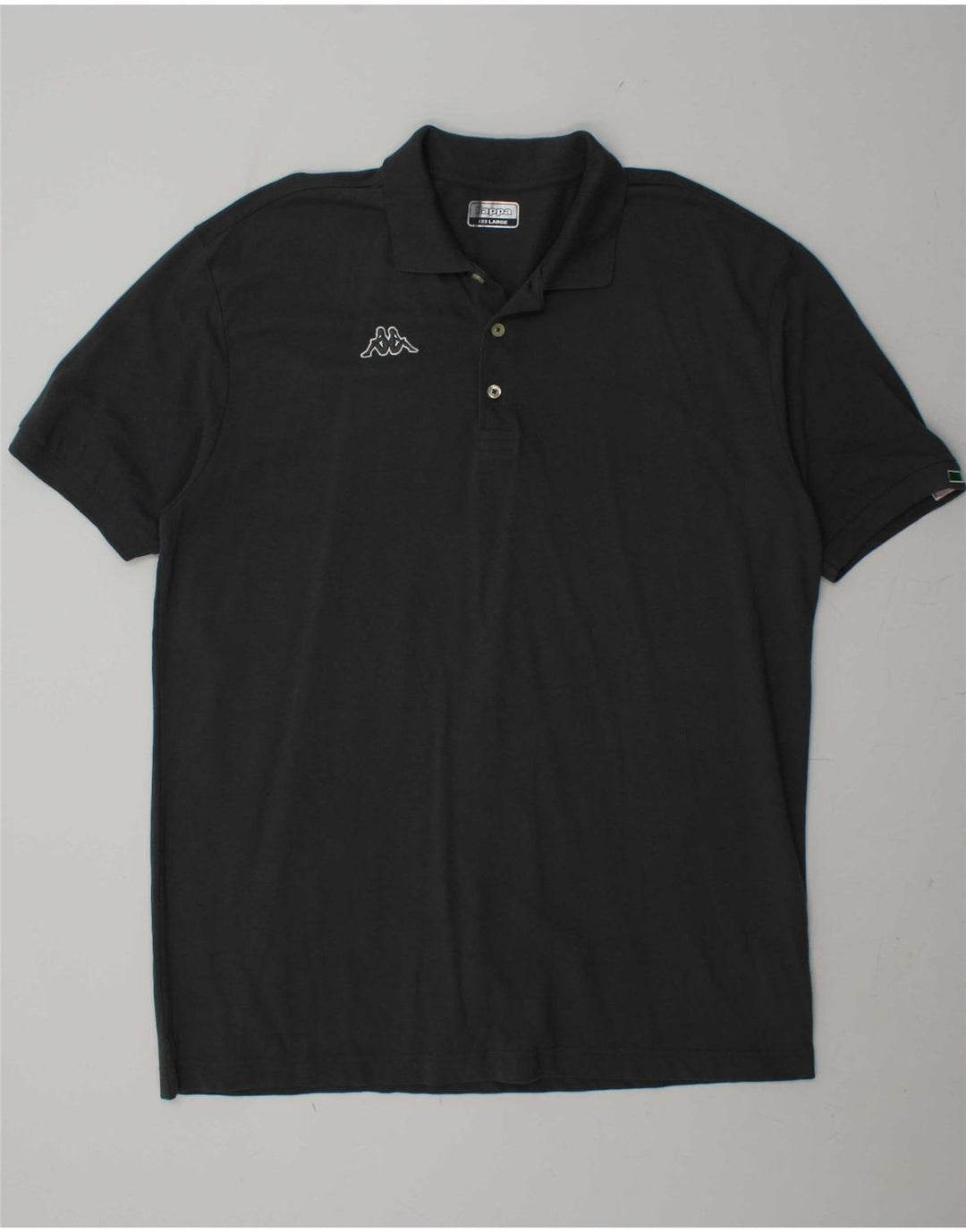 Camisa polo masculina KAPPA 3XL algodão cinza
