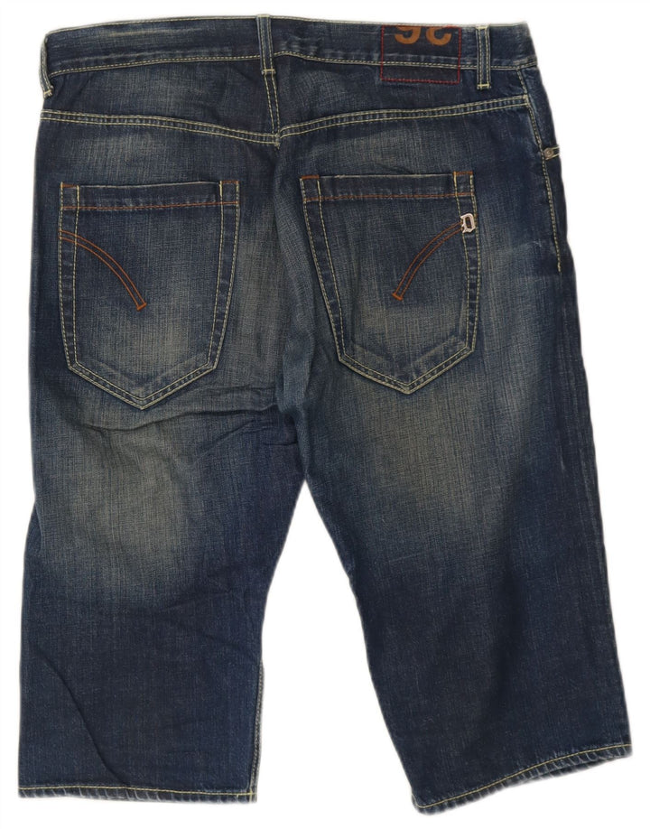 Shorts jeans masculino Dondup W36 grande algodão azul