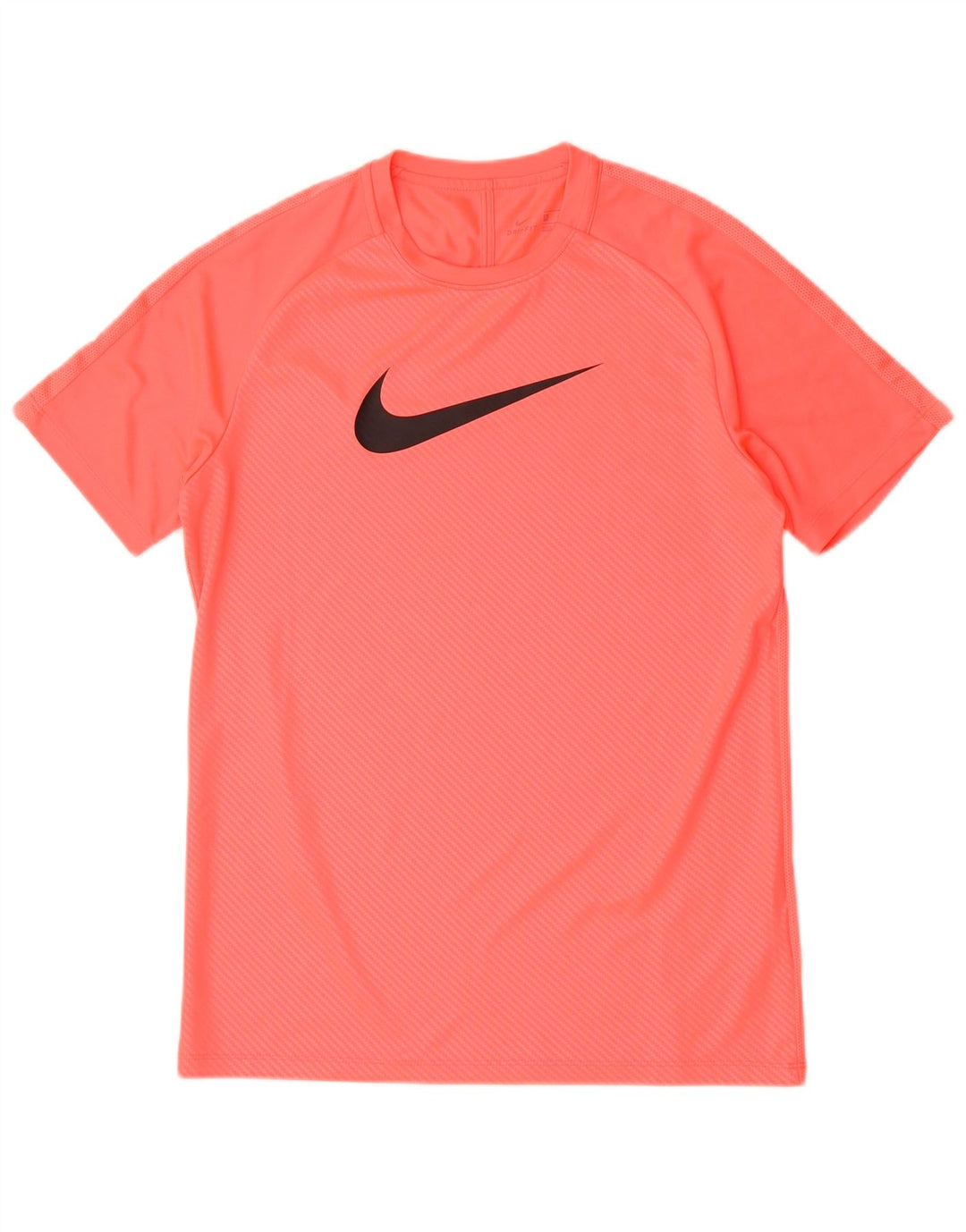 Camiseta Nike Masculina Dri Fit Graphic Top Médio Rosa Pinstripe Poliéster