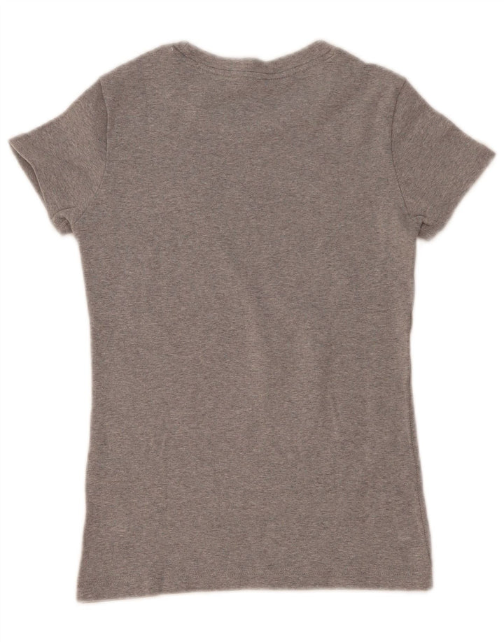 Camiseta Nike Feminina Top UK 8/10 Pequena Cinza