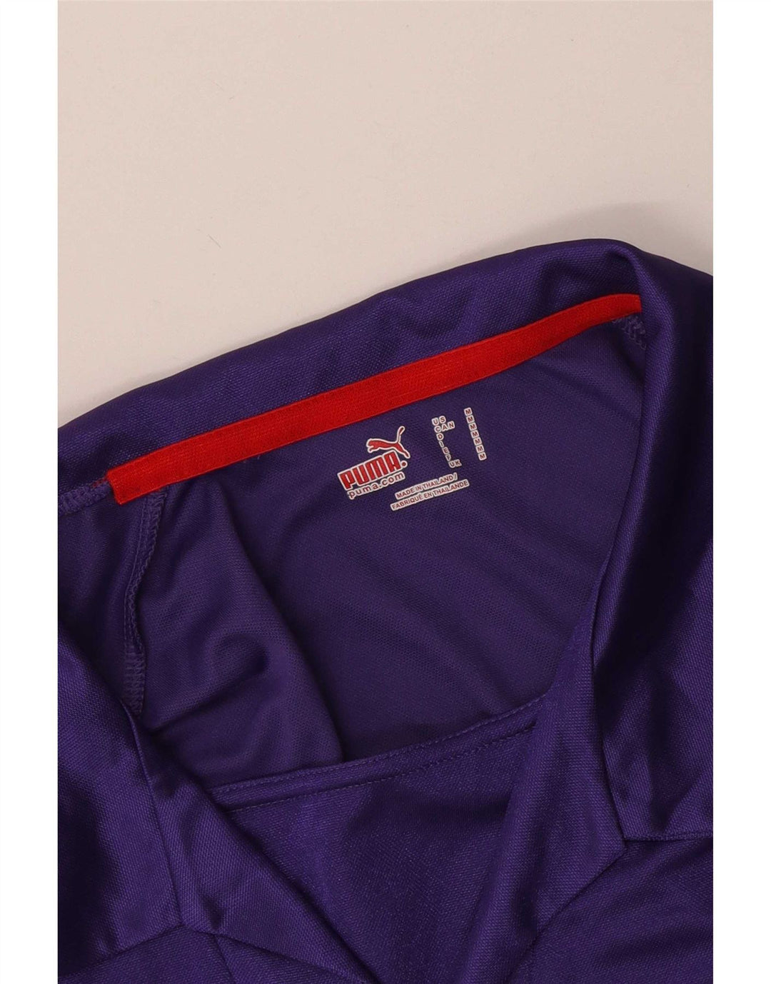 Camisa polo masculina Puma médio roxo colorblock