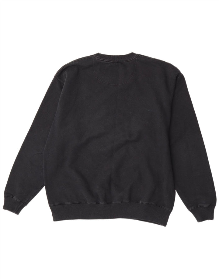 Champion moletom masculino jumper grande algodão preto