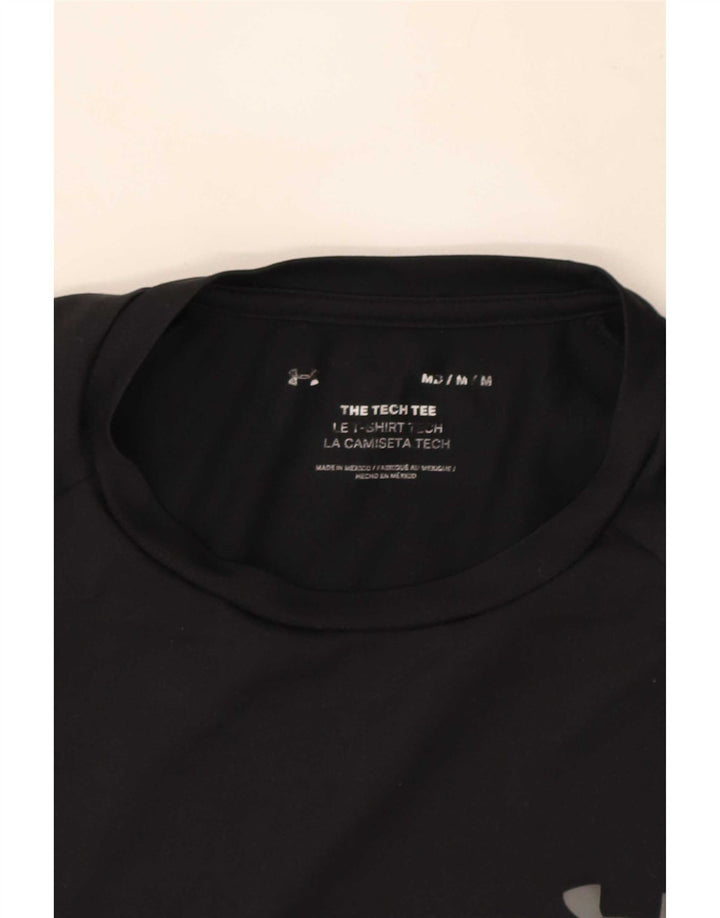 Camiseta masculina Under Armour Top médio preto