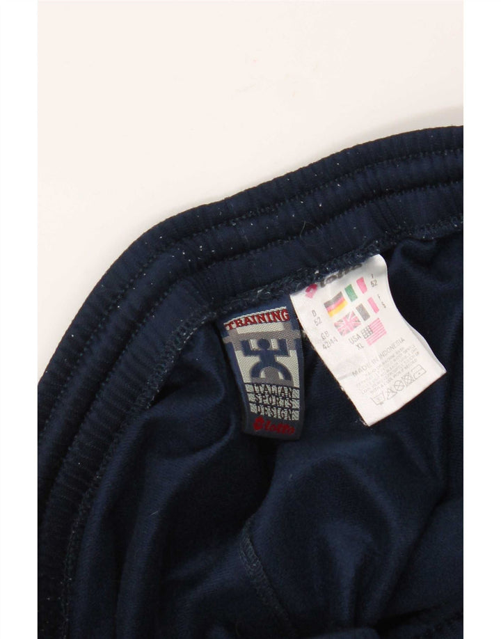 Calça de treino masculina Lotto XL azul marinho poliéster
