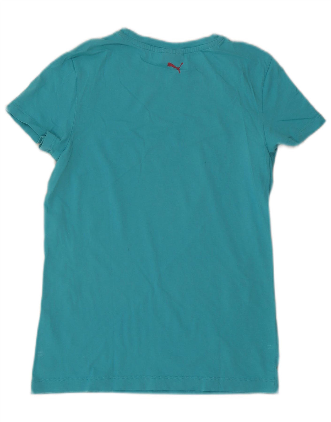 Puma Camiseta Feminina Graphic Top UK 12 Azul Médio