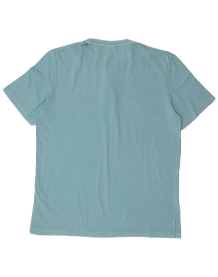 Camiseta masculina S.Oliver Top XL algodão azul