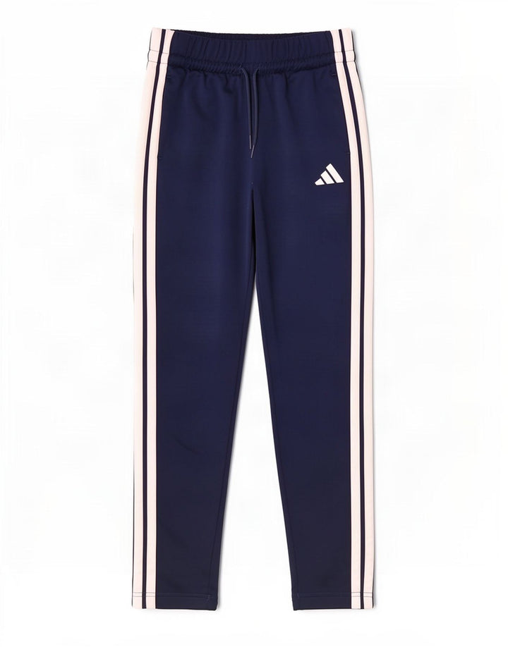 Calças de treino Adidas Boys Climacool 9-10 anos azul marinho poliéster