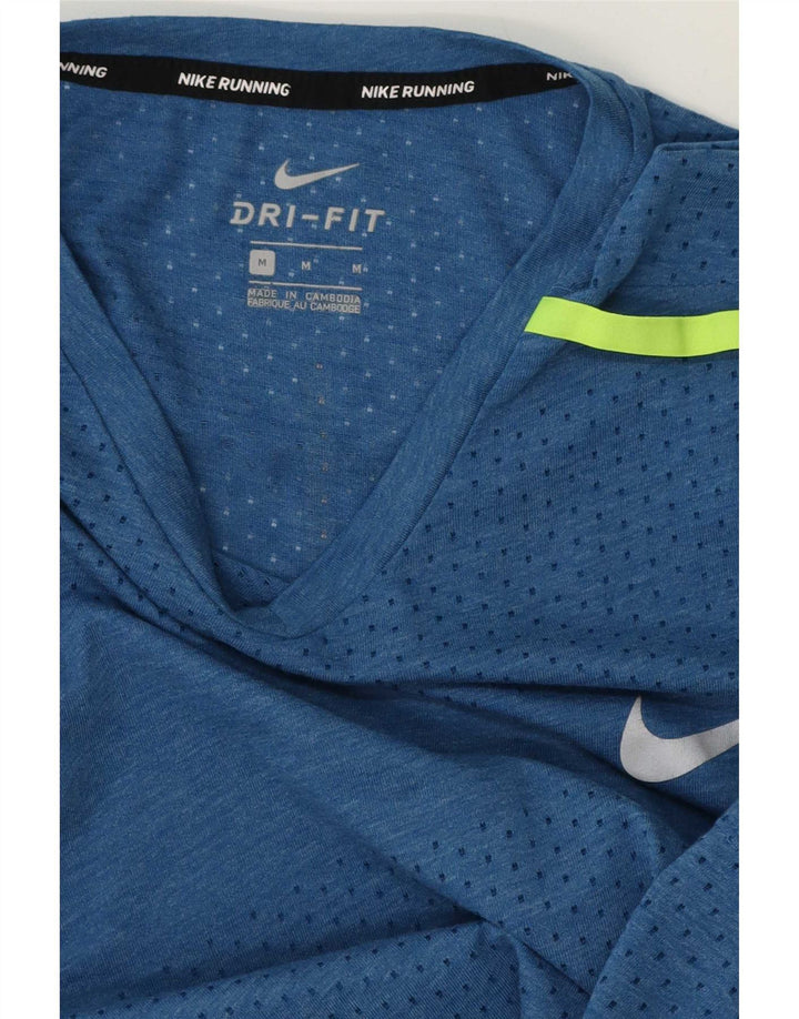 Camiseta Nike Masculina Dri Fit Top Azul Médio
