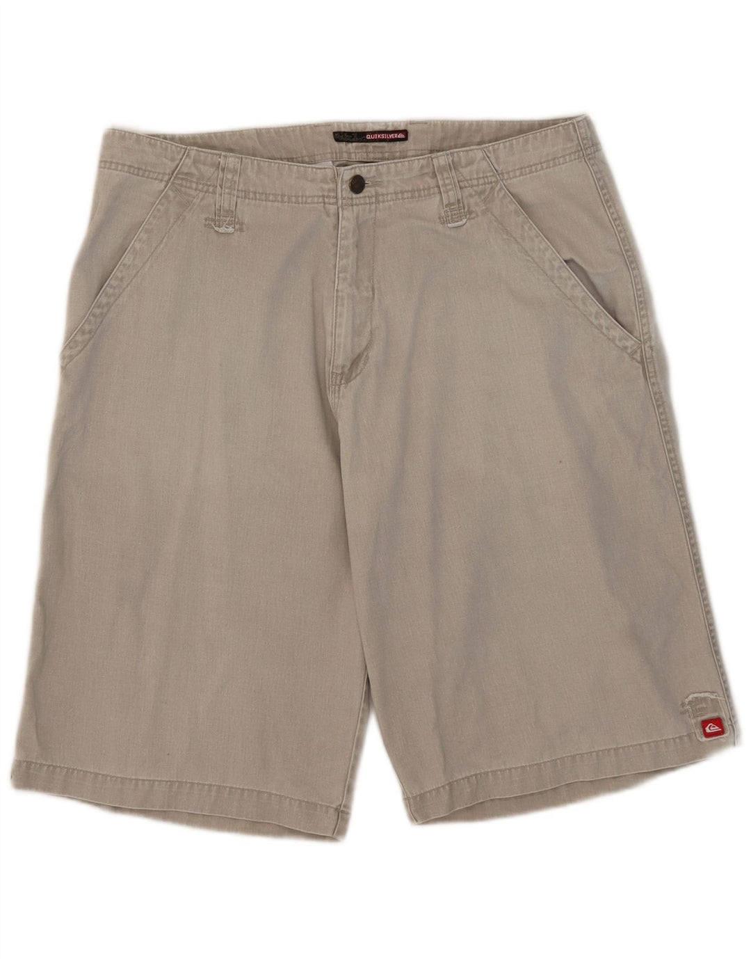 Quiksilver Mens Graphic Chino Shorts W35 Grande Bege