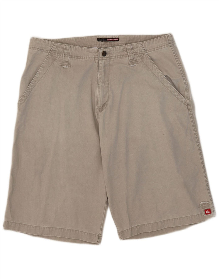 Quiksilver Mens Graphic Chino Shorts W35 Grande Bege