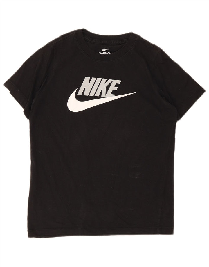Camiseta Nike Boys Graphic Top 10-11 Anos Médio Algodão Preto