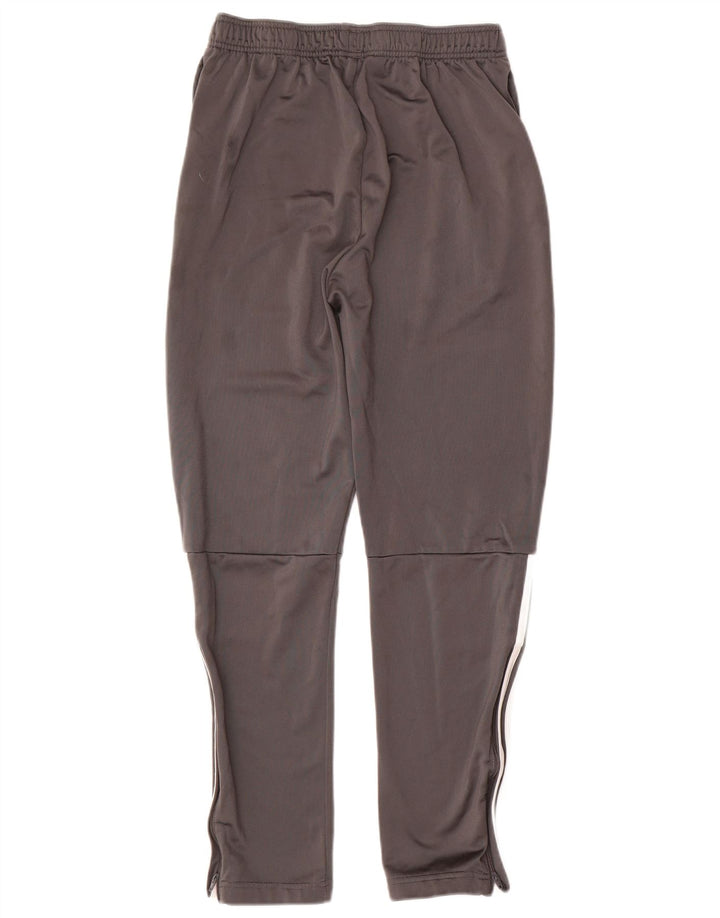 Calças de treino Adidas meninos 15-16 anos cinza poliéster