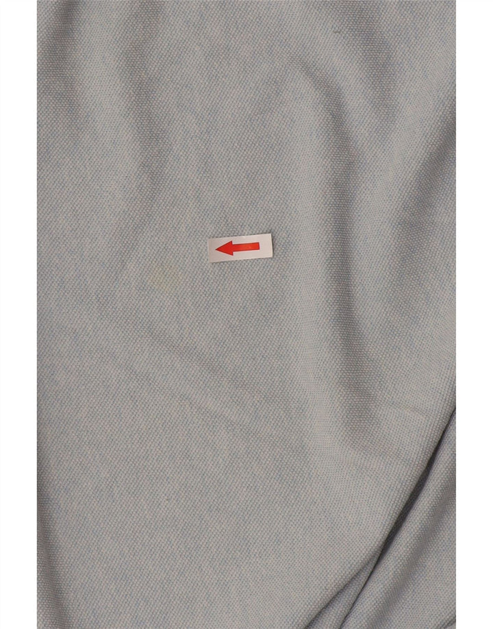 Camisa polo masculina Jack Wills grande algodão azul