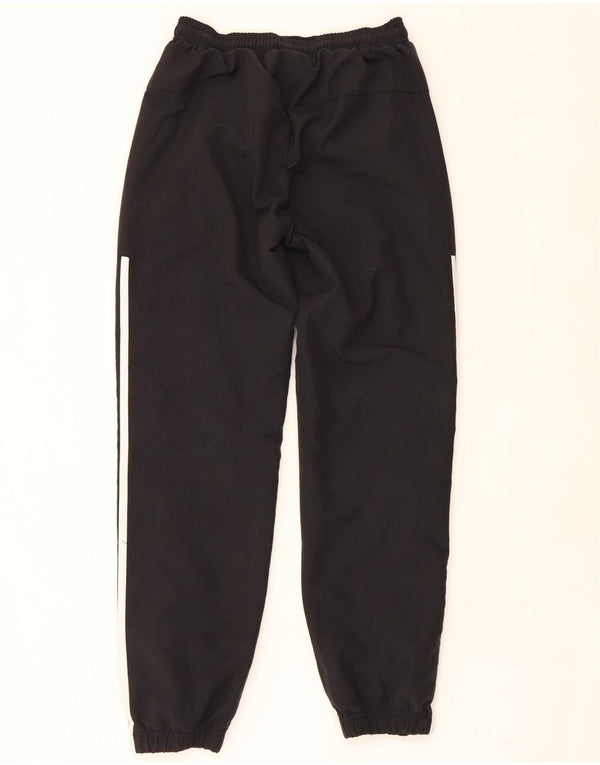Adidas meninos calças de treino joggers 13-14 anos preto poliéster