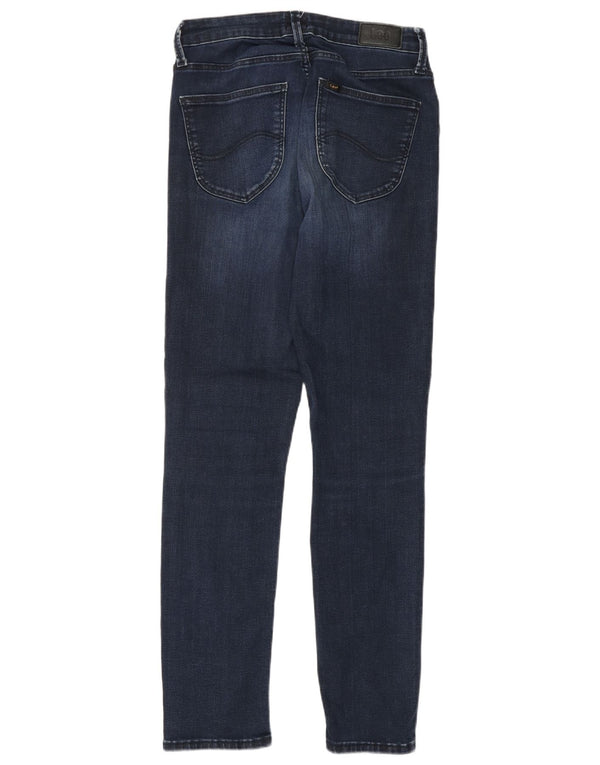 LEE Elly Slim Jeans Feminino W27 L31 Azul Marinho Algodão