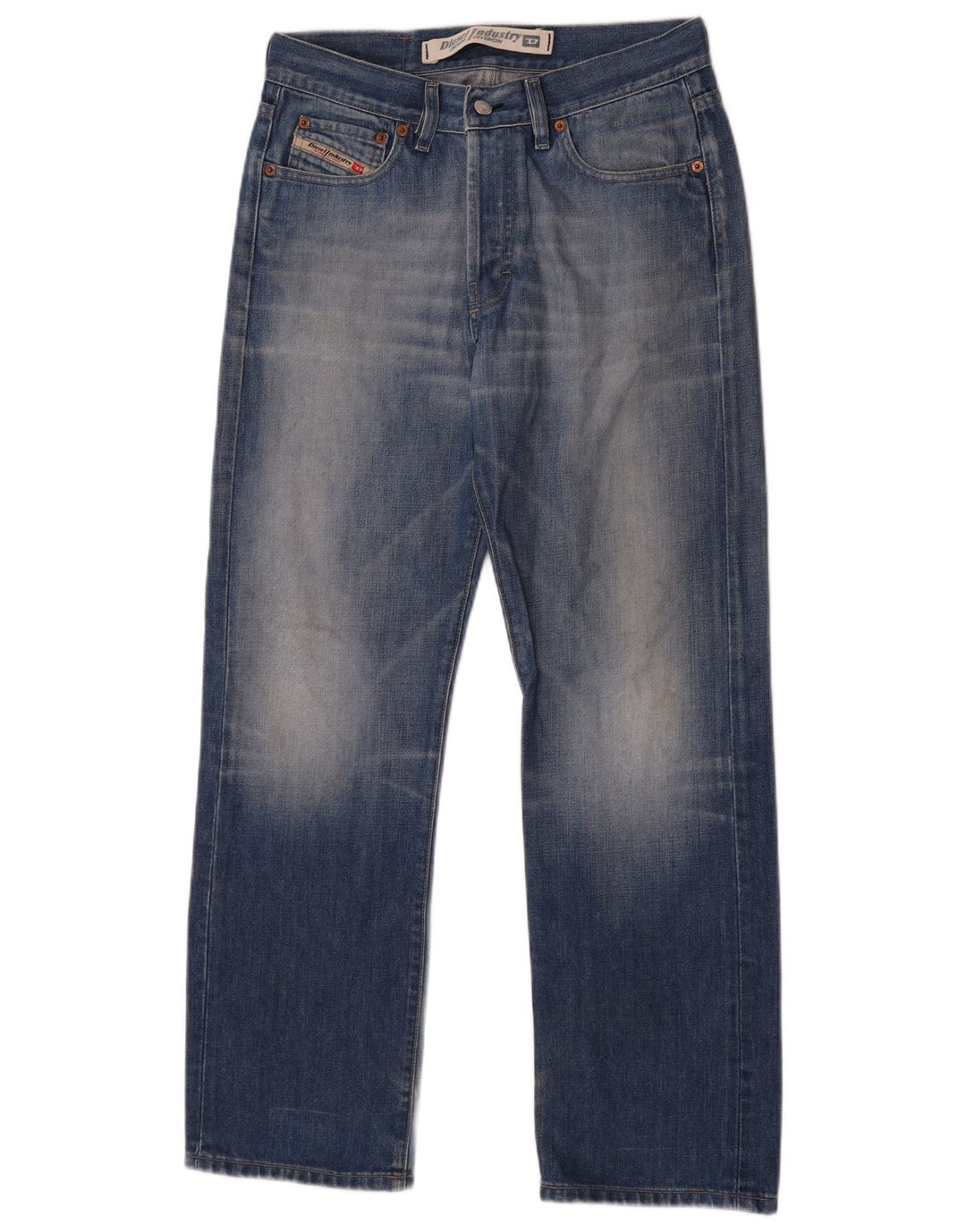 Jeans retos masculinos Diesel W31 L30 algodão azul