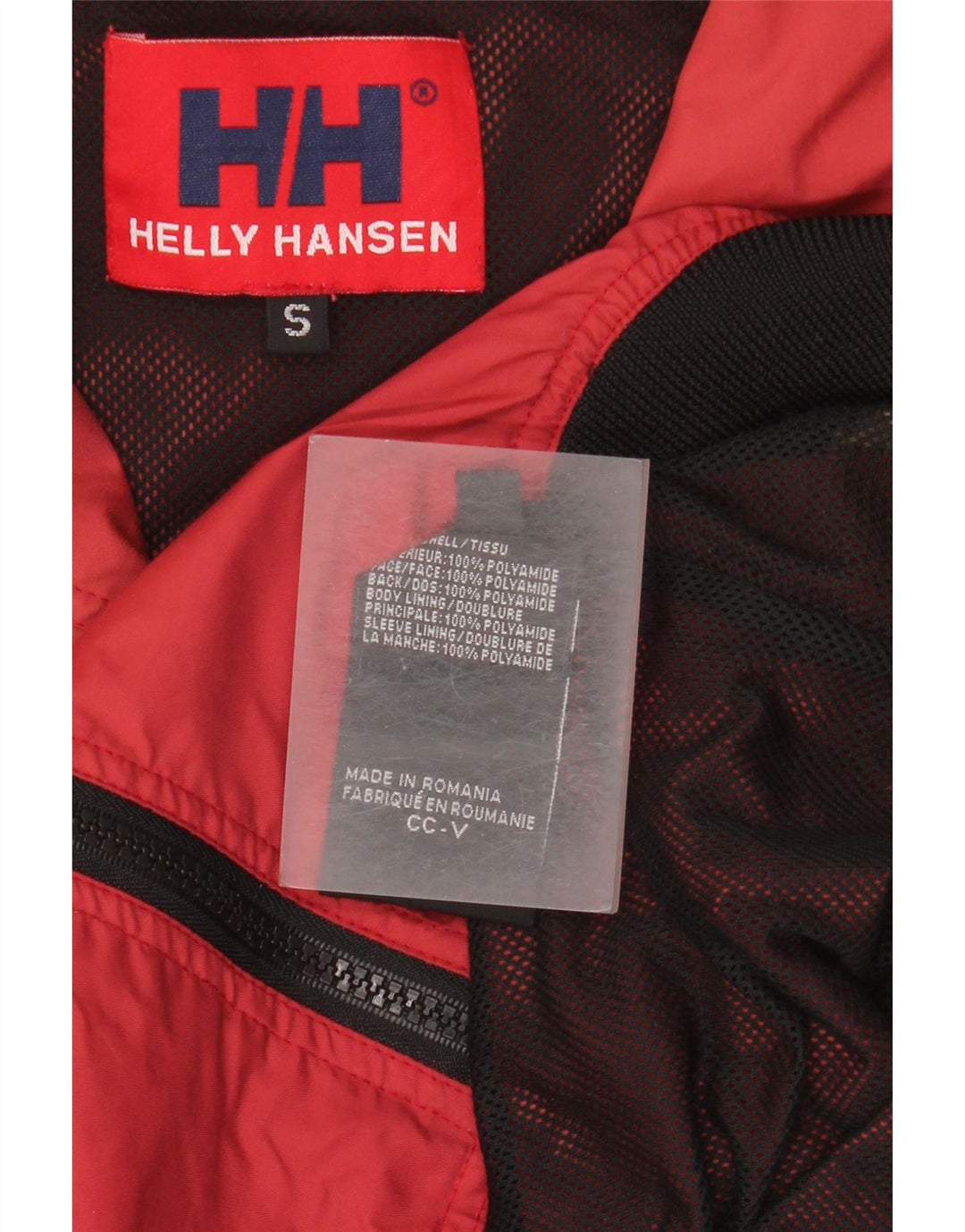 Jaqueta bomber Helly Hansen masculina de ajuste solto Reino Unido 36 pequena poliamida vermelha