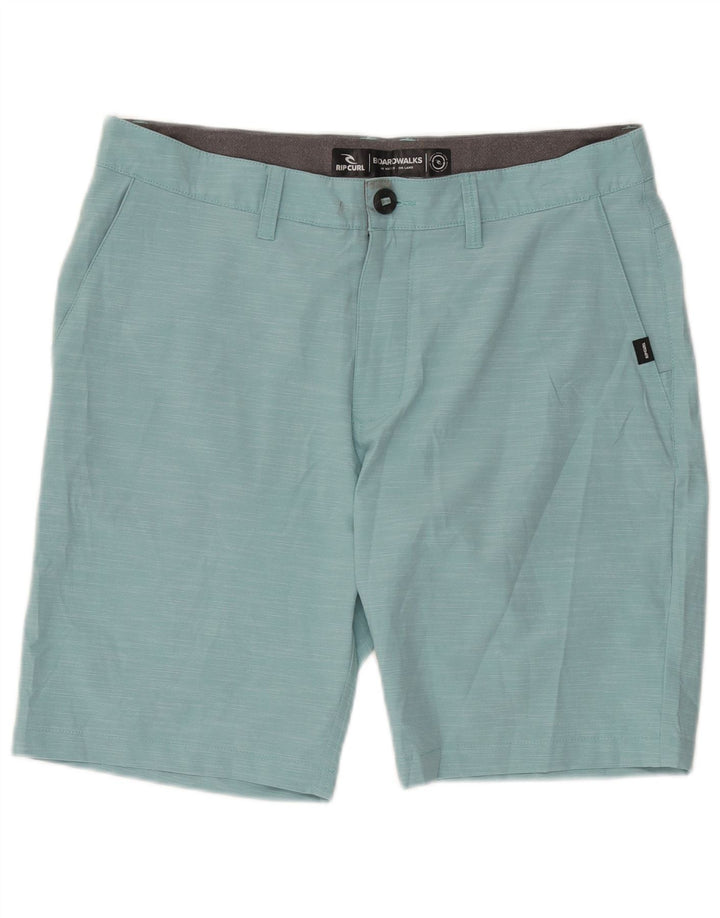 Rip Curl Mens Chino Shorts W34 Grande Poliéster Salpicado Azul
