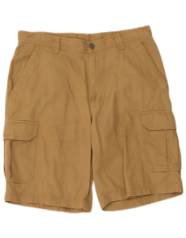 Shorts cargo Columbia masculino Omni-Shade W32 algodão bege médio