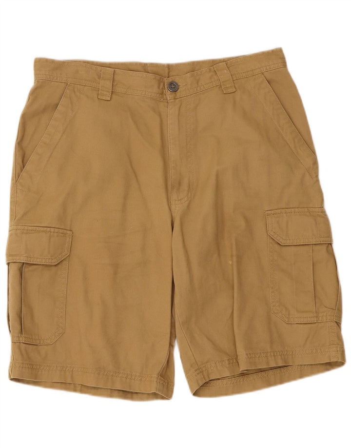 Shorts cargo Columbia masculino Omni-Shade W32 algodão bege médio