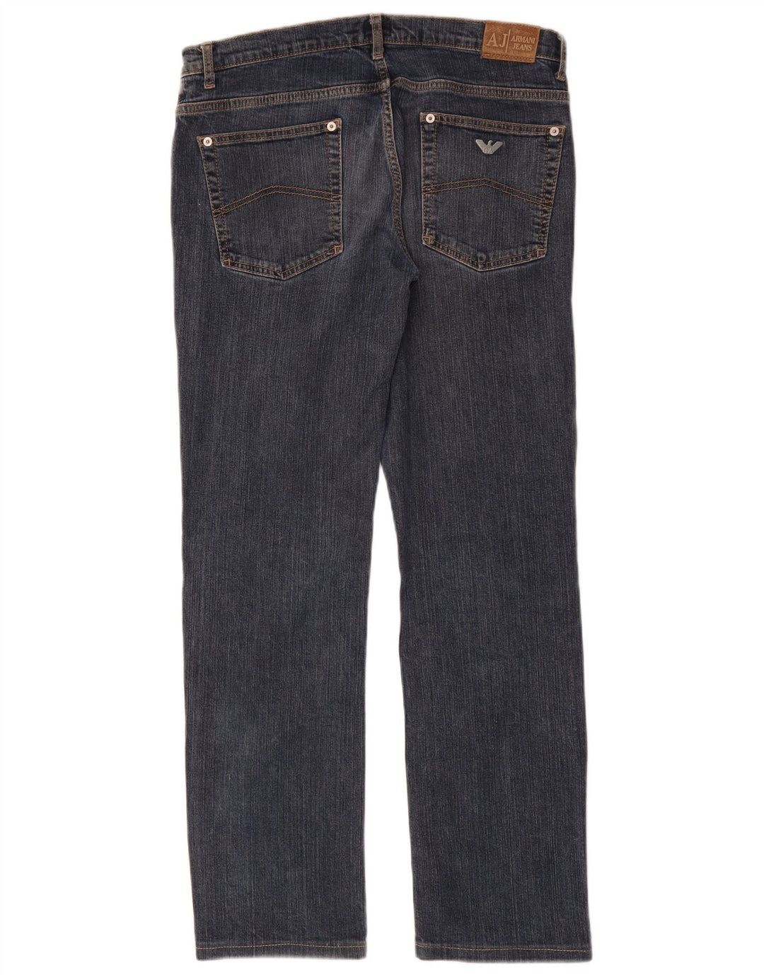 ARMANI JUNIOR Meninos Jeans Retos 15-16 Anos W32 L30 Azul Algodão