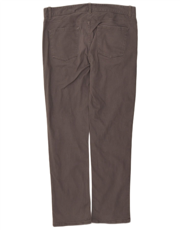 Calça casual masculina slim PENGUIN W34 L32 algodão cinza