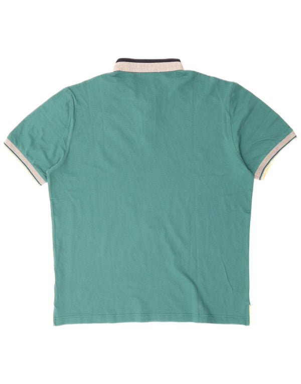 Camisa polo masculina AUSTRALIAN L'ALPINA IT 54 XL algodão verde