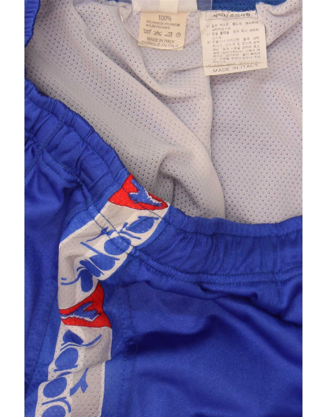 Shorts de natação masculino Diadora Graphic azul médio Colourblock poliamida