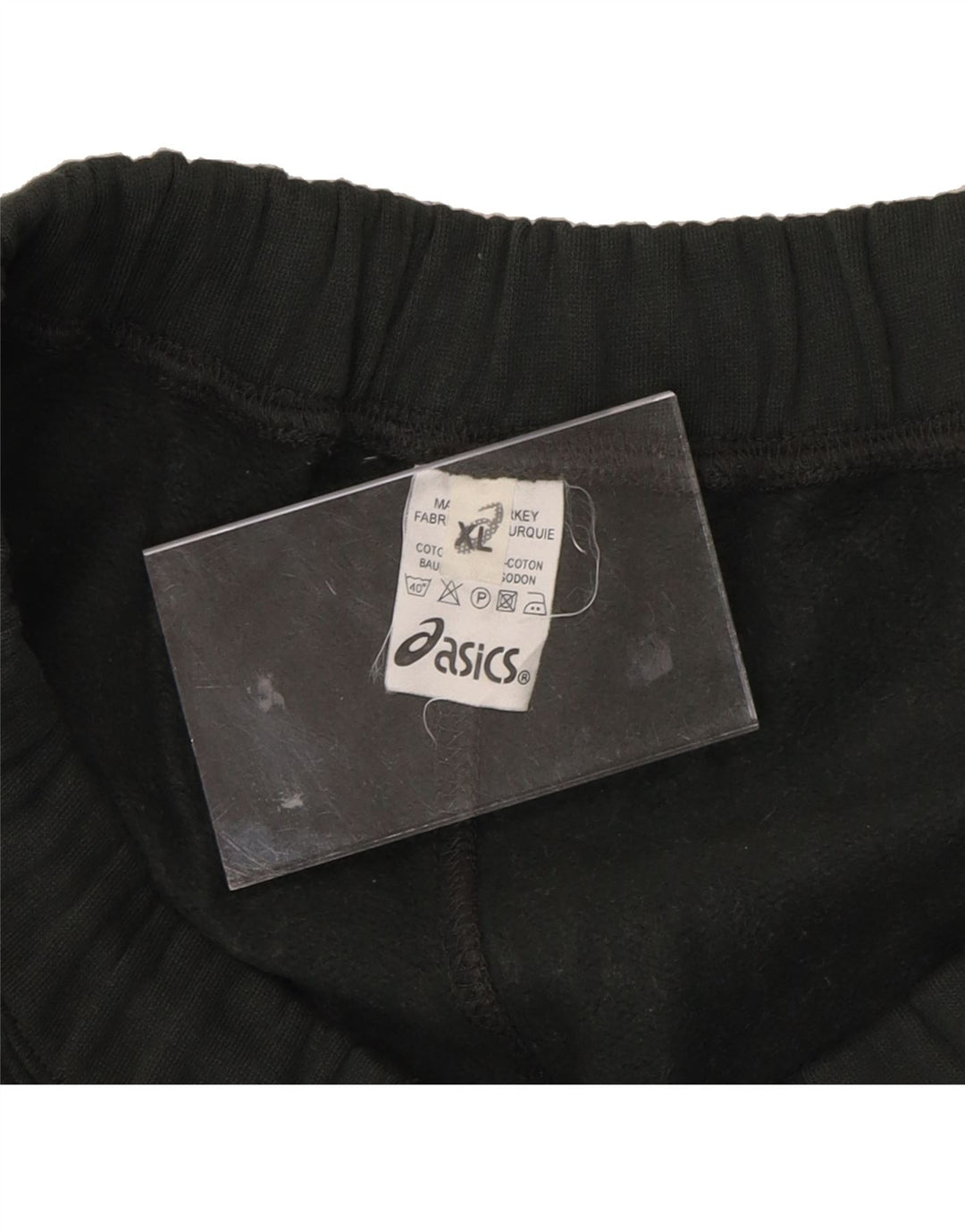 ASICS Womens Tracksuit Trousers UK 18 XL  Green Cotton Vintage Asics and Second-Hand Asics from Messina Hembry 