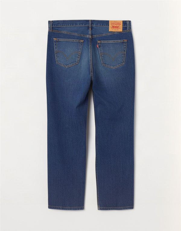 Calça jeans masculina Levi's 751 Straight W42 L34 azul algodão