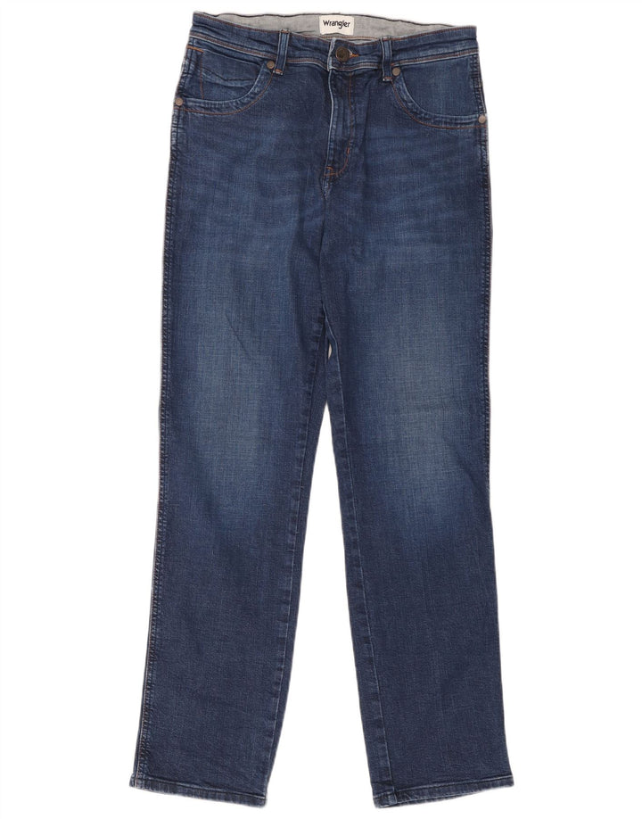 Wrangler Masculino Texas Straight Jeans W32 L34 Azul