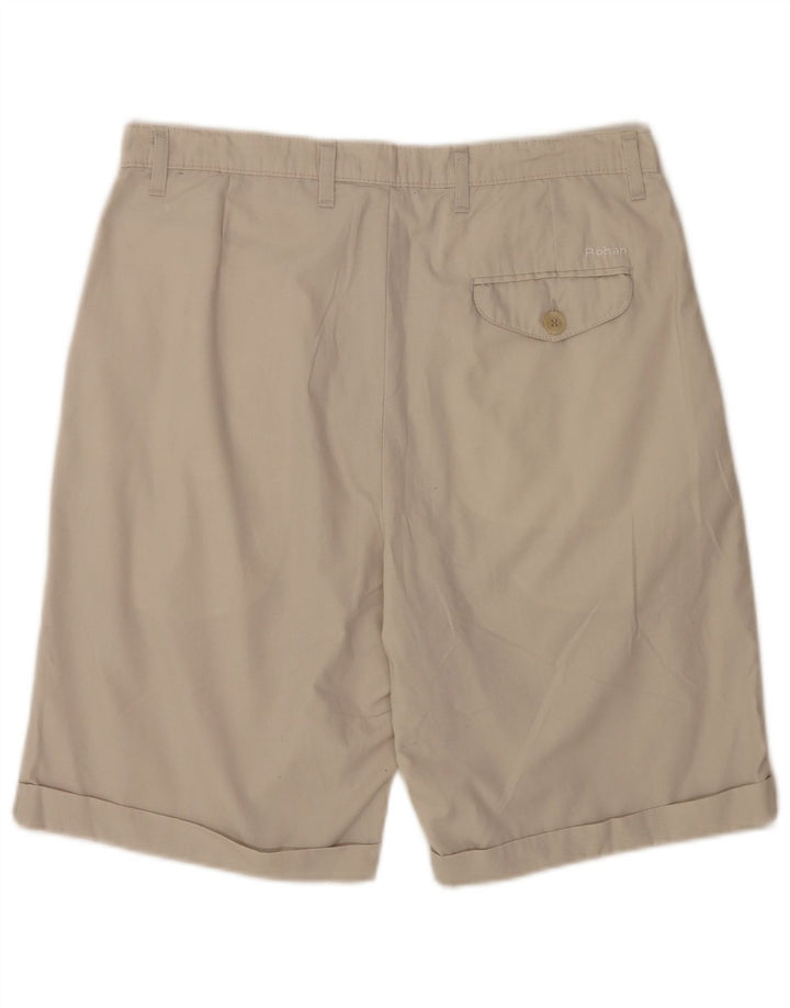 Rohan Mens Pegged Chino Shorts W34 Grande Poliéster Bege