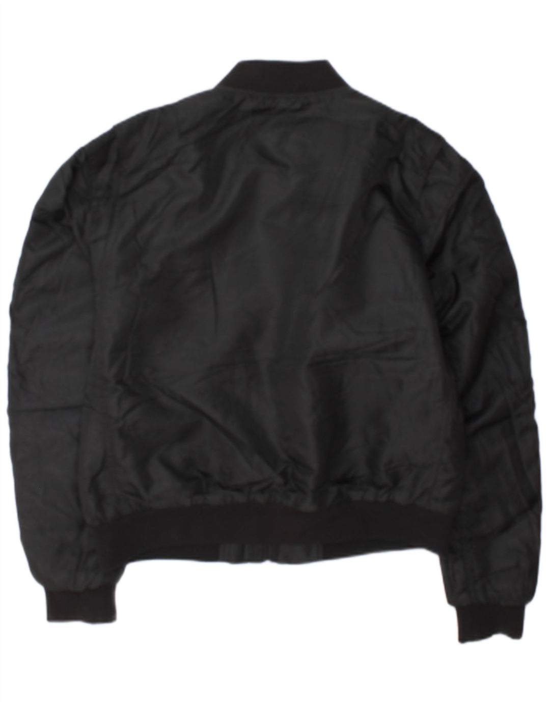 Jaqueta bomber feminina Superdry UK 12 poliéster preto médio