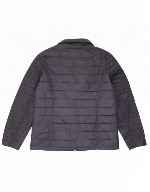 Jaqueta acolchoada feminina Barbour UK 16 grande azul marinho
