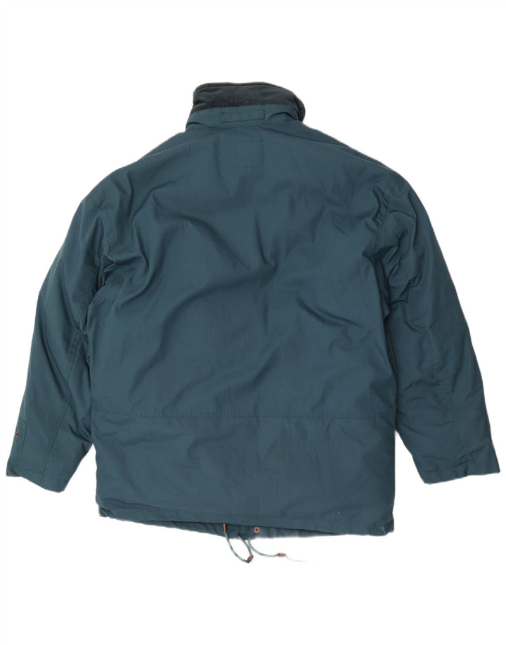 Jaqueta acolchoada masculina Diadora UK 38 poliéster verde médio