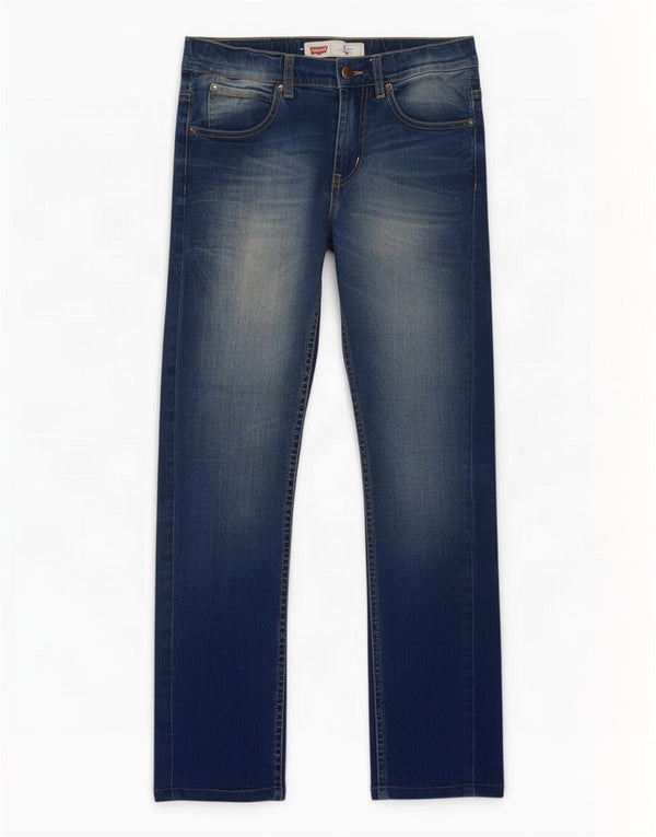 Levi's Meninos 511 Slim Jeans 15-16 Anos W29 L28 Azul Algodão