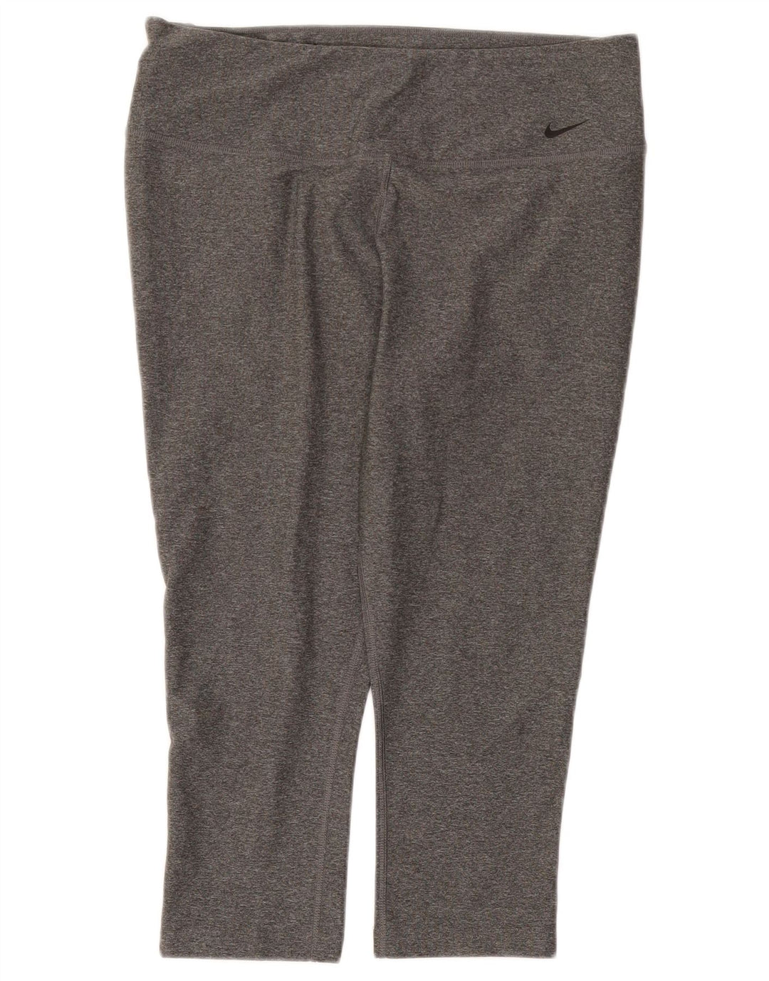 Leggings Nike Dri Fit Capri UK 16 Grande Cinza Poliéster