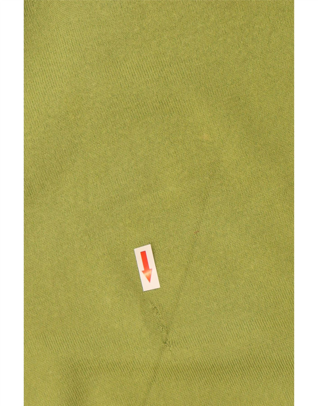 Suéter masculino Hackett com decote em V, lã merino verde médio