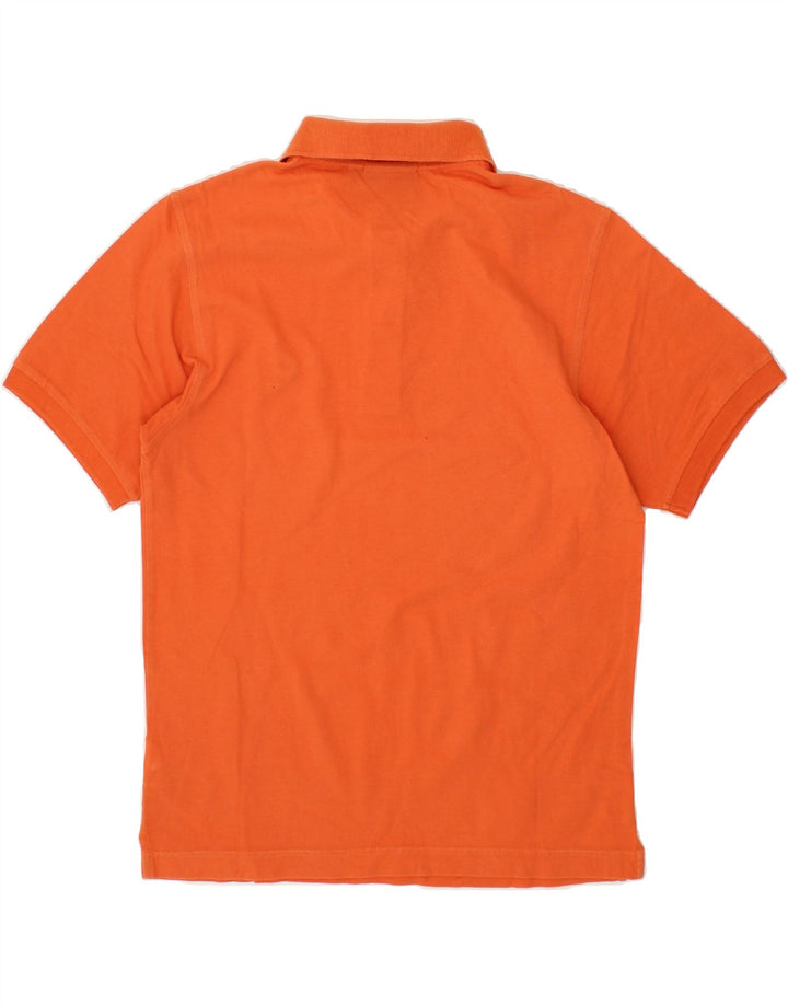 LOTTO Mens Polo Shirt Medium Orange Cotton Vintage Lotto and Second-Hand Lotto from Messina Hembry 
