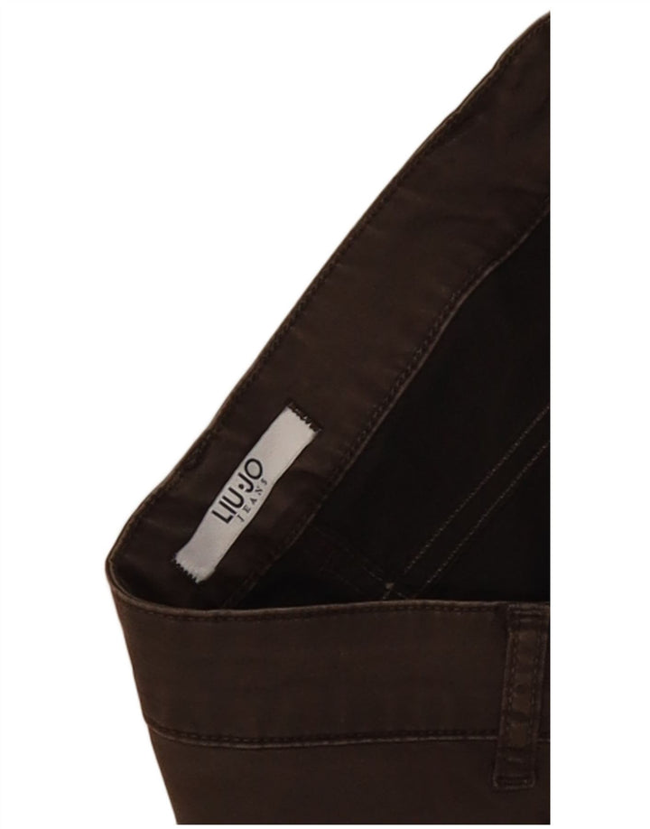 Liu Jo Calça feminina casual slim W30 L30 marrom
