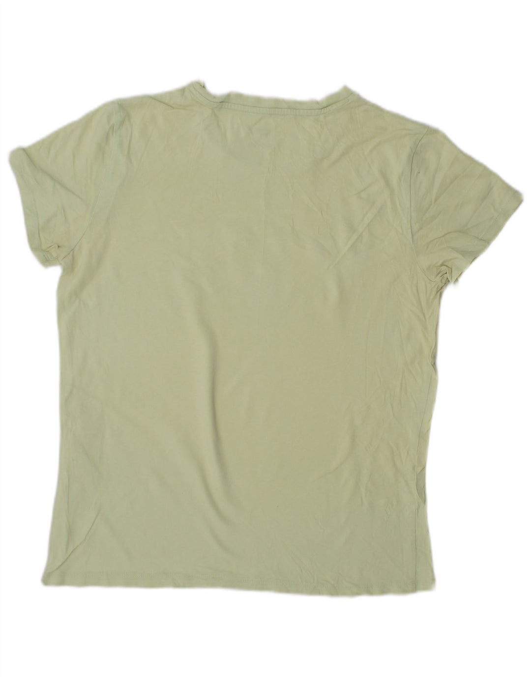 Camiseta feminina gráfica LEVI'S UK 12 algodão verde médio